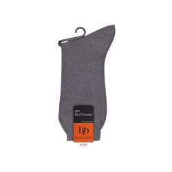 doré doré chaussettes Chaussettes côtelées Couleurs: Gri