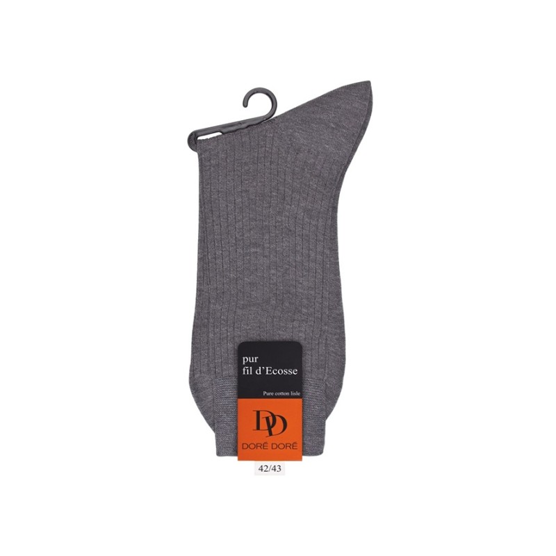 doré doré chaussettes Chaussettes côtelées Couleurs: Gri