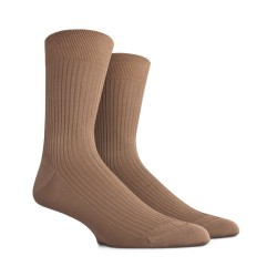 doré doré chaussettes Chaussettes côtelées Couleurs: Beig