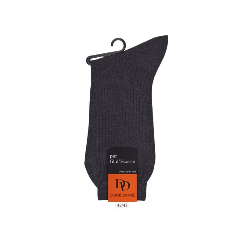 doré doré chaussettes Chaussettes côtelées Couleurs: Gri