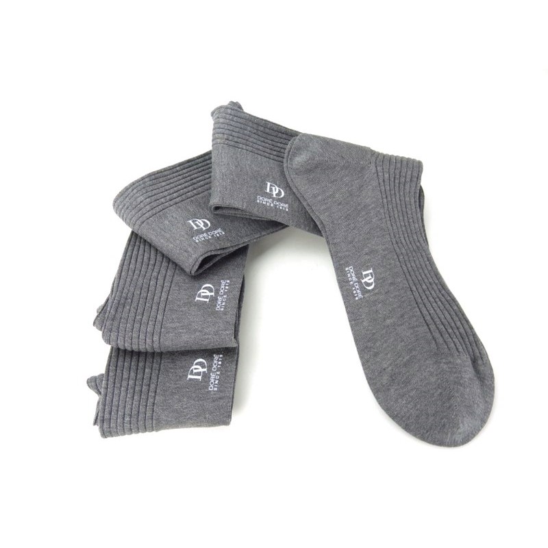 doré doré chaussettes Chaussettes côtelées Couleurs: Gri