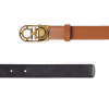 CEINTURE F.FERRAGAMO - CUIR MAT 