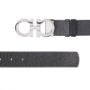 CEINTURE F.FERRAGAMO - CUIR GRAI