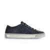 NEW GLORIA 6 - CUIR TRESSÉ - BLE