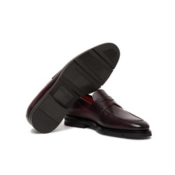 santoni mocassins et slip-on mocassins carlosi patt Semelles: Gomme...