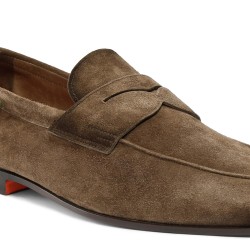 santoni mocassins et slip-on mocassins carlosi patt Semelles: Cuir ...