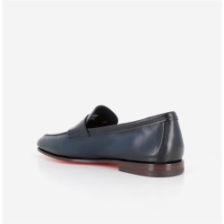 santoni mocassins et slip-on mocassins carlosi patt Semelles: Cuir ...