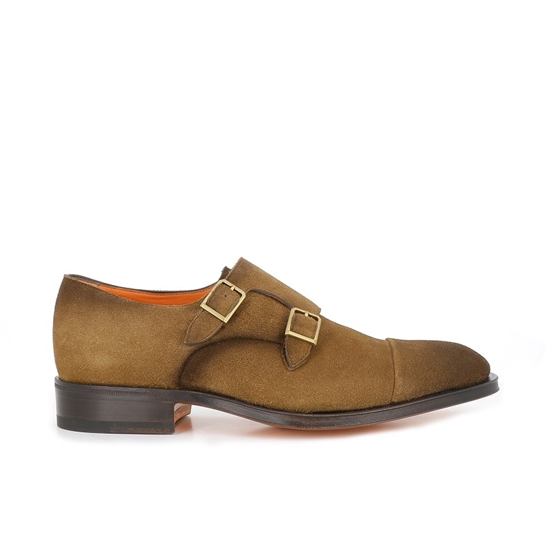santoni chaussures à boucles Double-boucles Carter Semelles: Cuir -... santoni chaussures à boucles Double-boucles Carter Semelles: Cuir -...