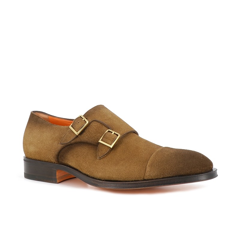 santoni chaussures à boucles Double-boucles Carter Semelles: Cuir -... santoni chaussures à boucles Double-boucles Carter Semelles: Cuir -...