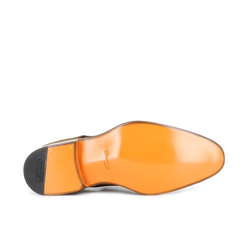 santoni chaussures à boucles Double-boucles Carter Semelles: Cuir -... santoni chaussures à boucles Double-boucles Carter Semelles: Cuir -...