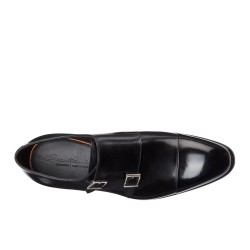santoni chaussures à boucles Double-boucle Carter Semelles: Cuir -M...