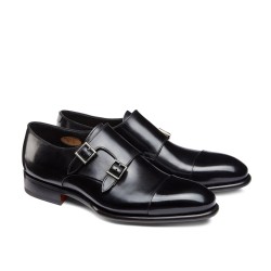 santoni chaussures à boucles Double-boucles Carter Semelles: Cuir -...