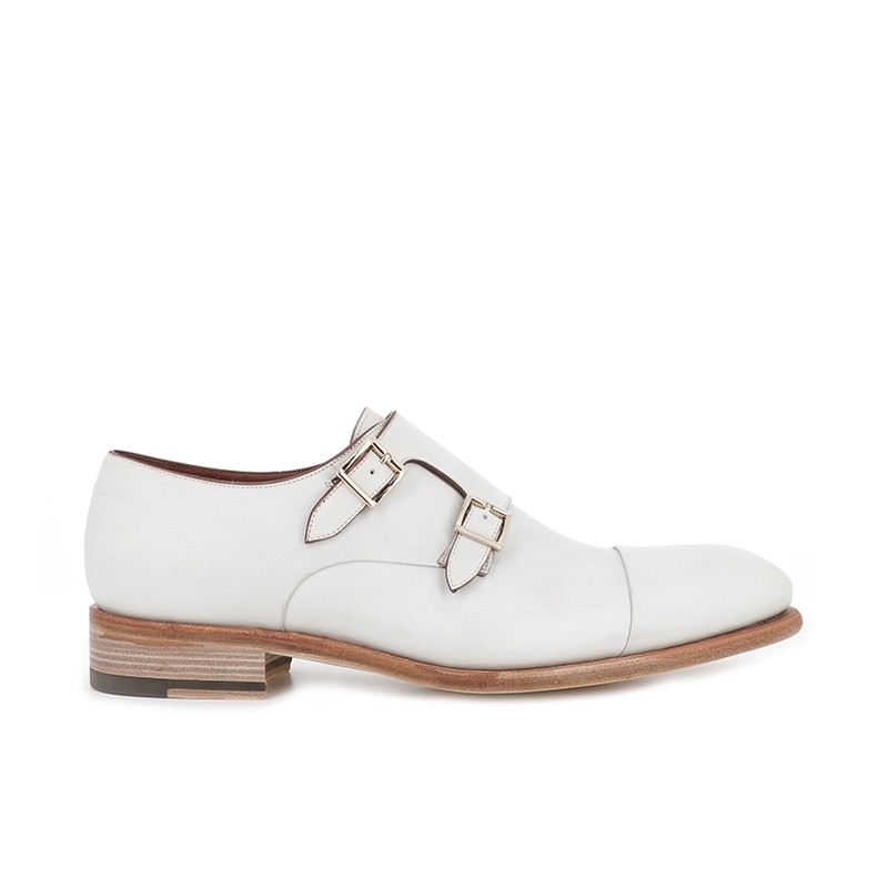 santoni chaussures à boucles Double-boucles Carter Semelles: Cuir -...