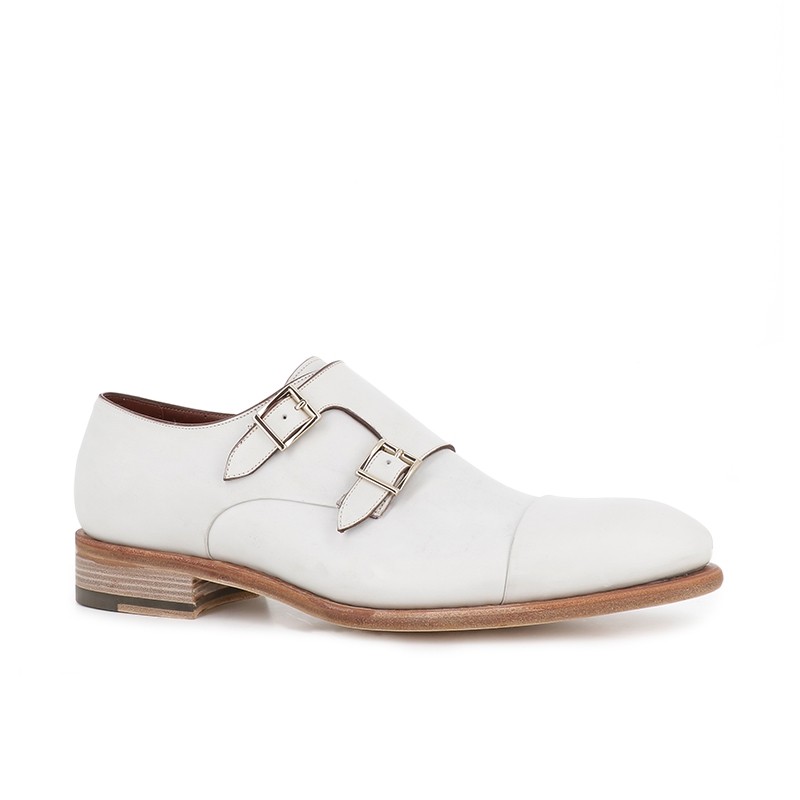 santoni chaussures à boucles Double-boucles Carter Semelles: Cuir -...