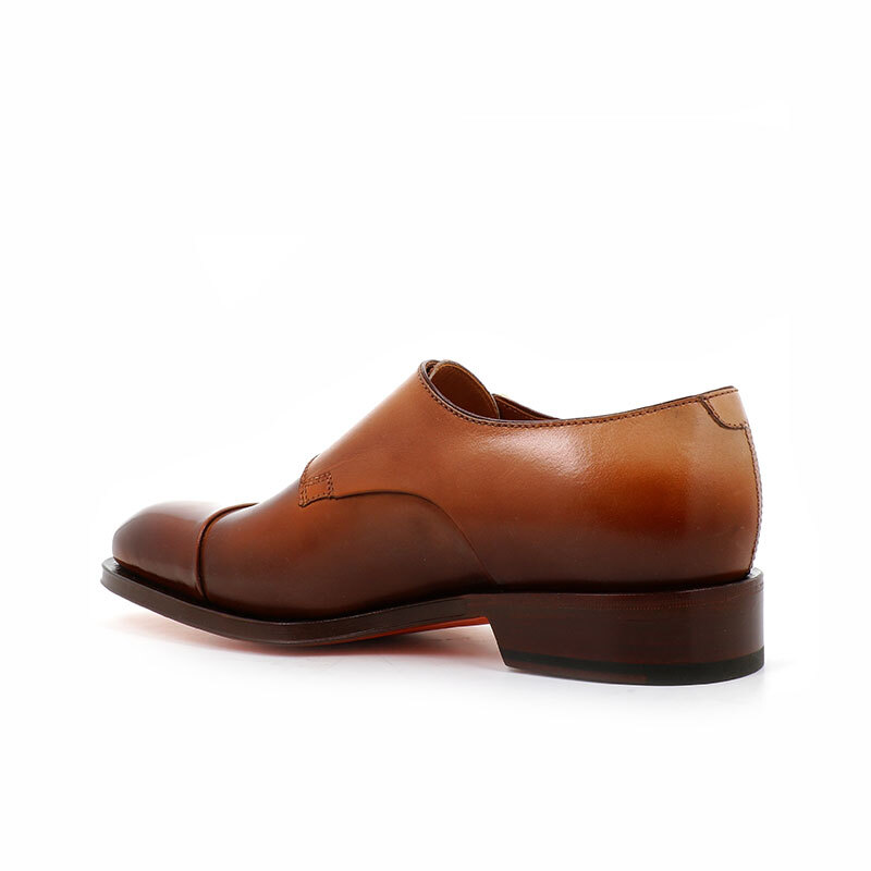 santoni chaussures à boucles Double-boucles Carter Semelles: Cuir -... santoni chaussures à boucles Double-boucles Carter Semelles: Cuir -...