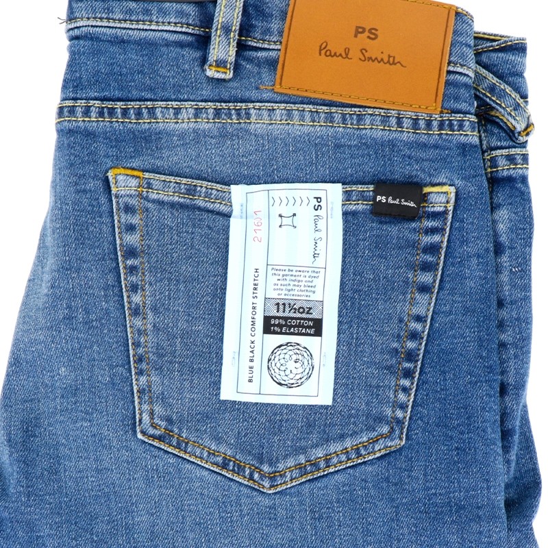 paul smith pantalons Jean Slim Matières: Jean -Couleurs: Ble