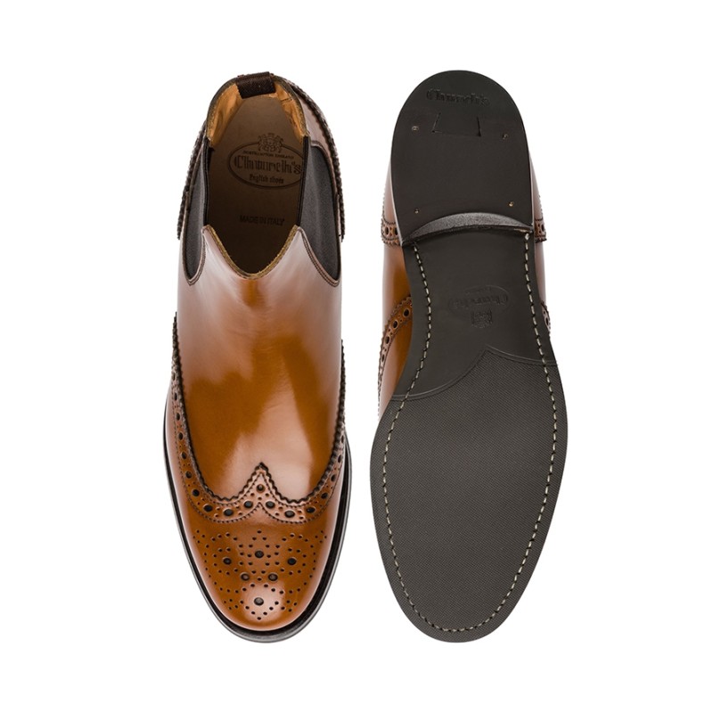 church's boots & bottines Boots Ketsby Détails : Élastique -Semelle...