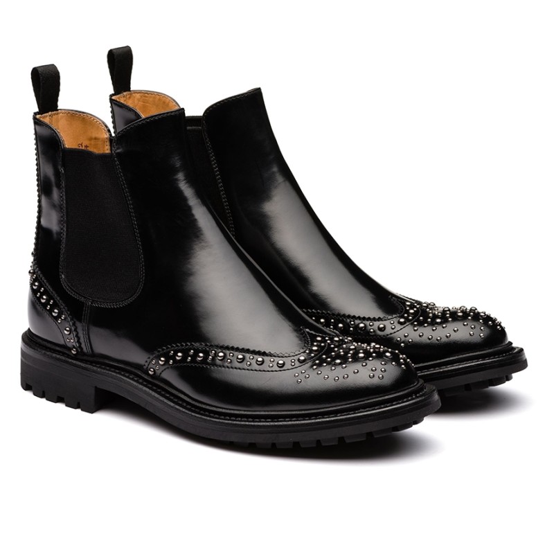 church's boots & bottines Boots Aura 2 Détails : Cloutées -Détails ... church's boots & bottines Boots Aura 2 Détails : Cloutées -Détails ...