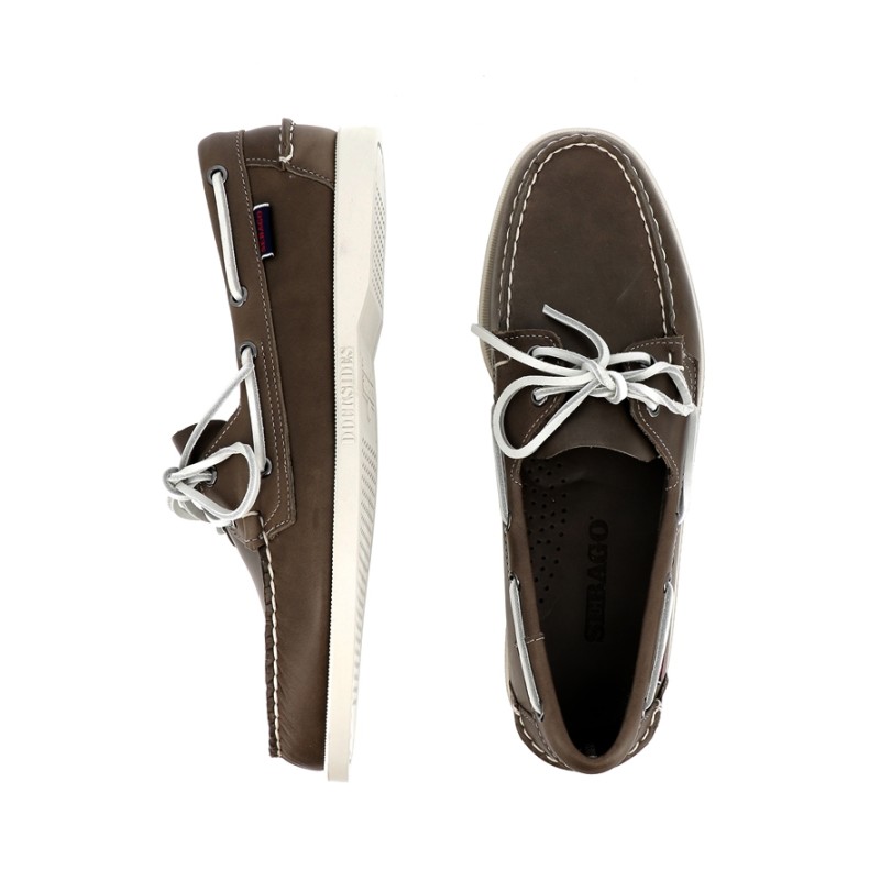sebago chaussures bateau dockside waxed portl Semelles: Gomme -Mati... sebago chaussures bateau dockside waxed portl Semelles: Gomme -Mati...