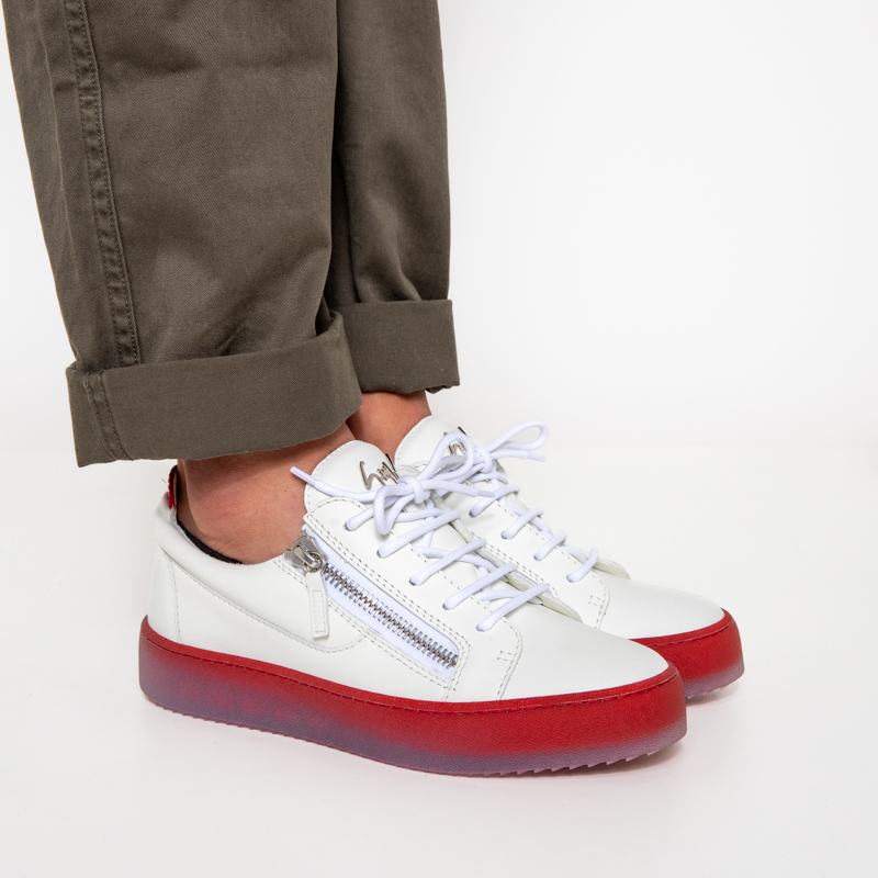giuseppe zanotti sneakers Sneakers Frankie Détails : Basses -Détail...