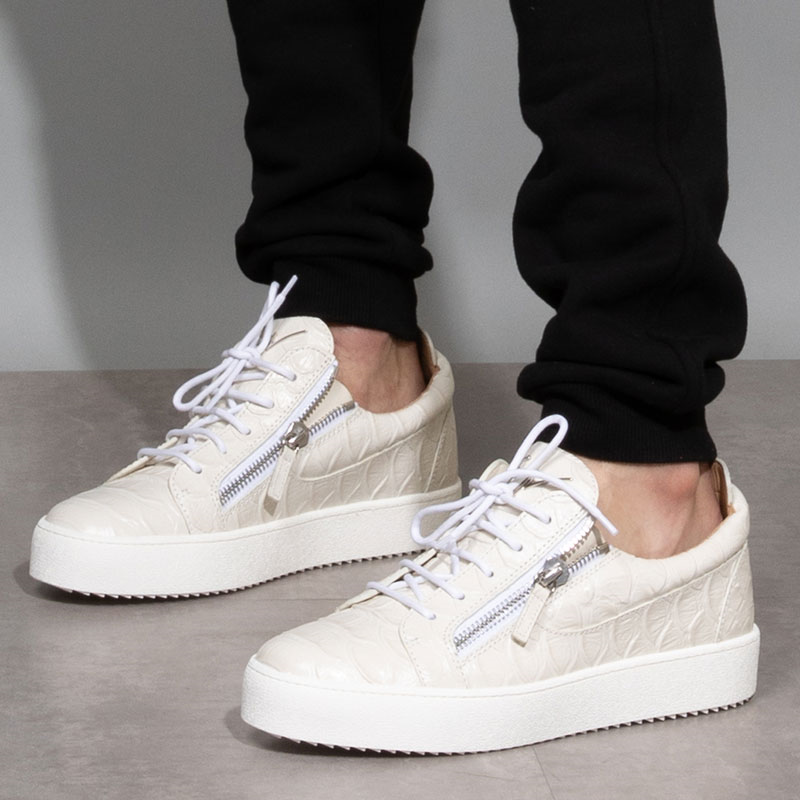 giuseppe zanotti sneakers Sneakers Frankie Détails : Basses -Détail...