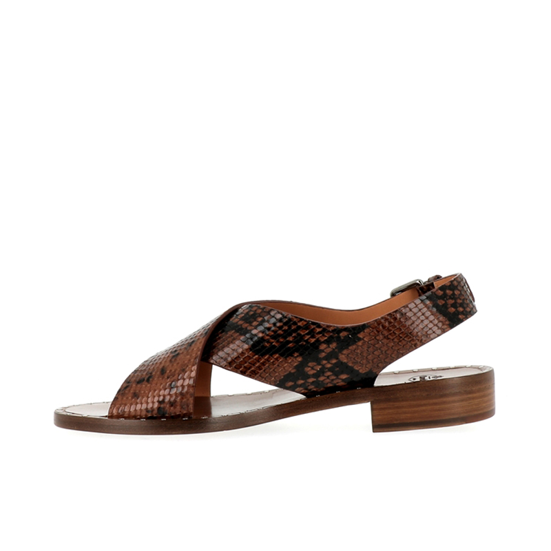 church's sandales Sandales Rhonda Détails : Imprimé animal  -Semell...