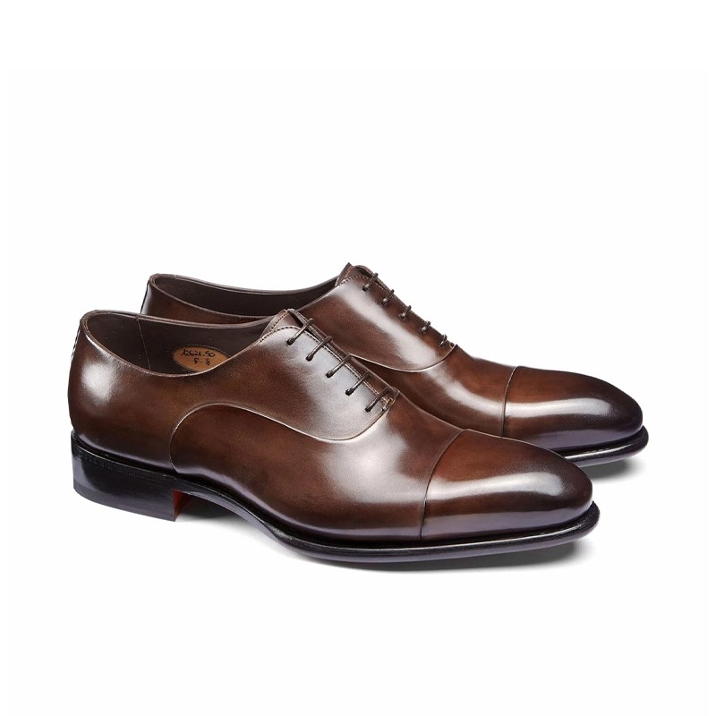 santoni derbies et richelieux Richelieux Carter Semelles: Cuir -Mat...