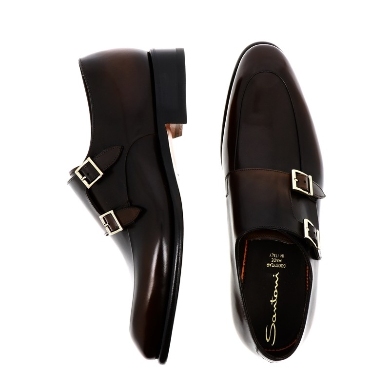 santoni chaussures à boucles carty Semelles: Cuir -Matières: Cuir -... santoni chaussures à boucles carty Semelles: Cuir -Matières: Cuir -...