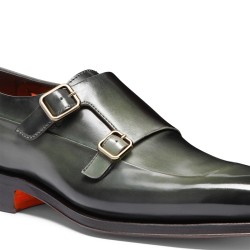 santoni chaussures à boucles Double-boucles Cart Plateau Semelles: ...