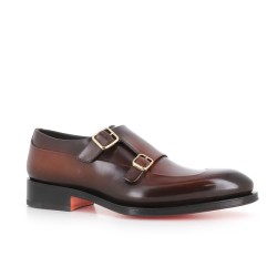 santoni chaussures à boucles Double-boucles Cart Plateau Semelles: ...