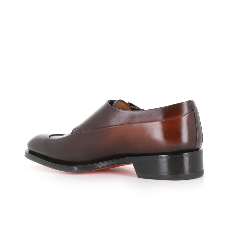 santoni chaussures à boucles Double-boucles Cart Plateau Semelles: ...