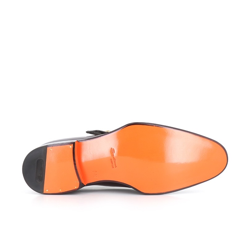 santoni chaussures à boucles Double-boucles Cart Plateau Semelles: ...
