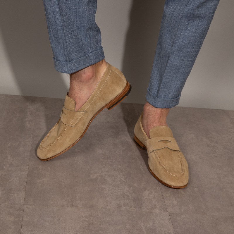 santoni mocassins et slippers Mocassins Semelles: Cuir -Matières: N... santoni mocassins et slippers Mocassins Semelles: Cuir -Matières: N...