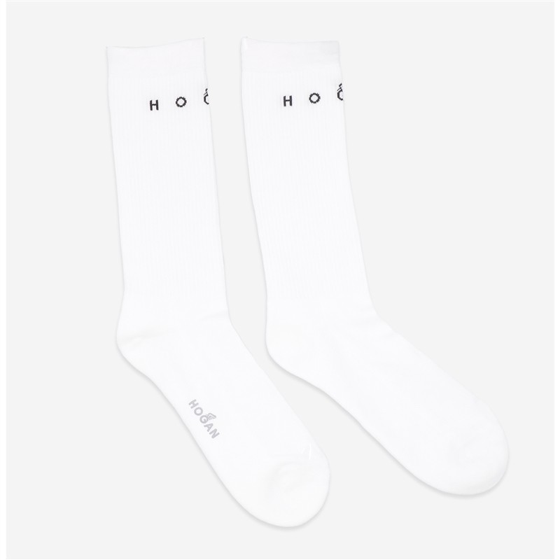 hogan chaussettes Chaussettes Matières: Coton -Couleurs: Blan