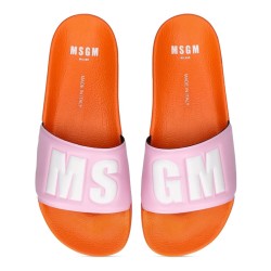 msgm sandales Mules Slide Matières: PVC -Couleurs: Rouge -Couleurs:...
