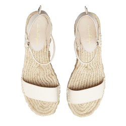 salvatore ferragamo sandales Sandales Compensées Thea Détails : Liè...