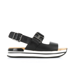 hogan sandales Sandales H257 Détails : Accessoires -Semelles: Gomme...