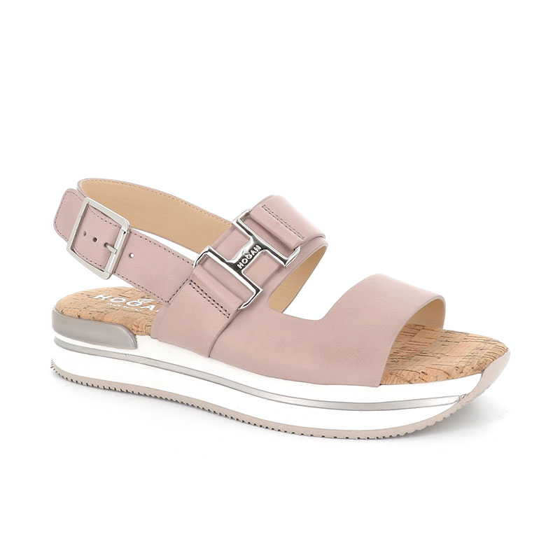 hogan sandales Sandales H257 Détails : Accessoires -Semelles: Gomme...