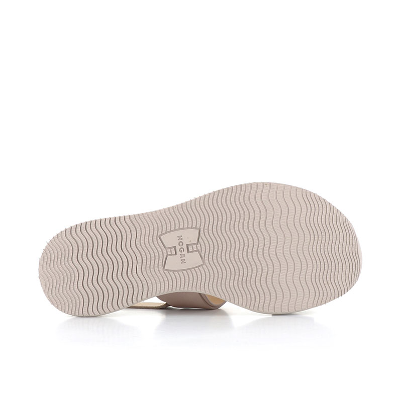 hogan sandales Sandales H257 Détails : Accessoires -Semelles: Gomme...