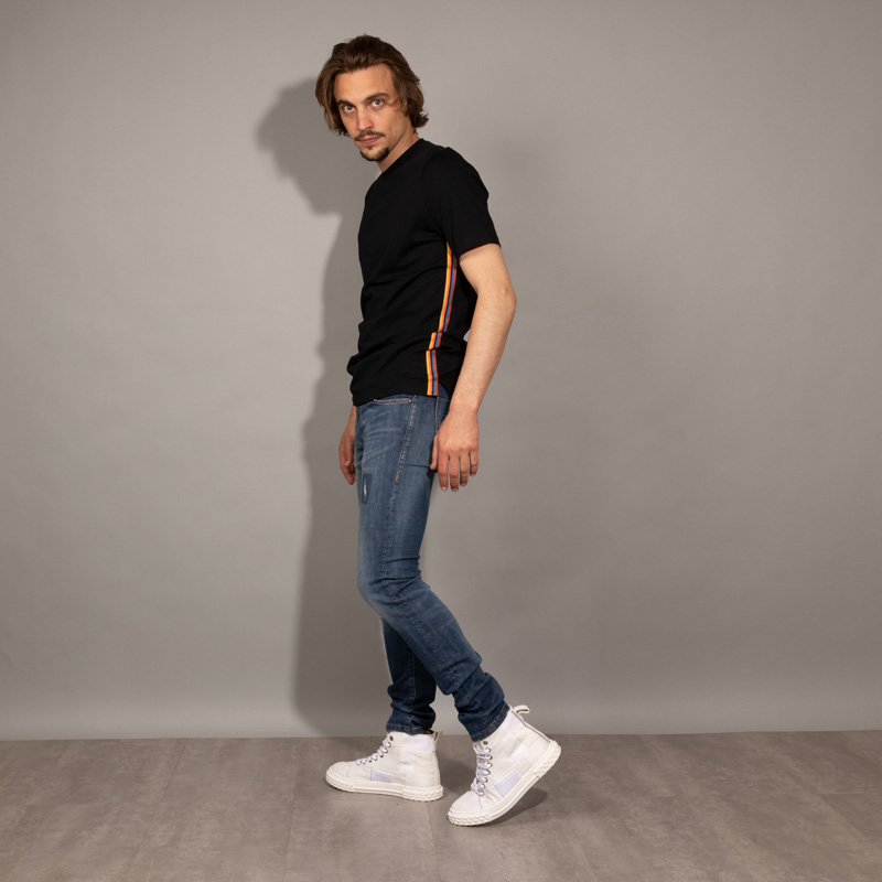 giuseppe zanotti sneakers Sneakers Blabber montantes Détails : Moti...