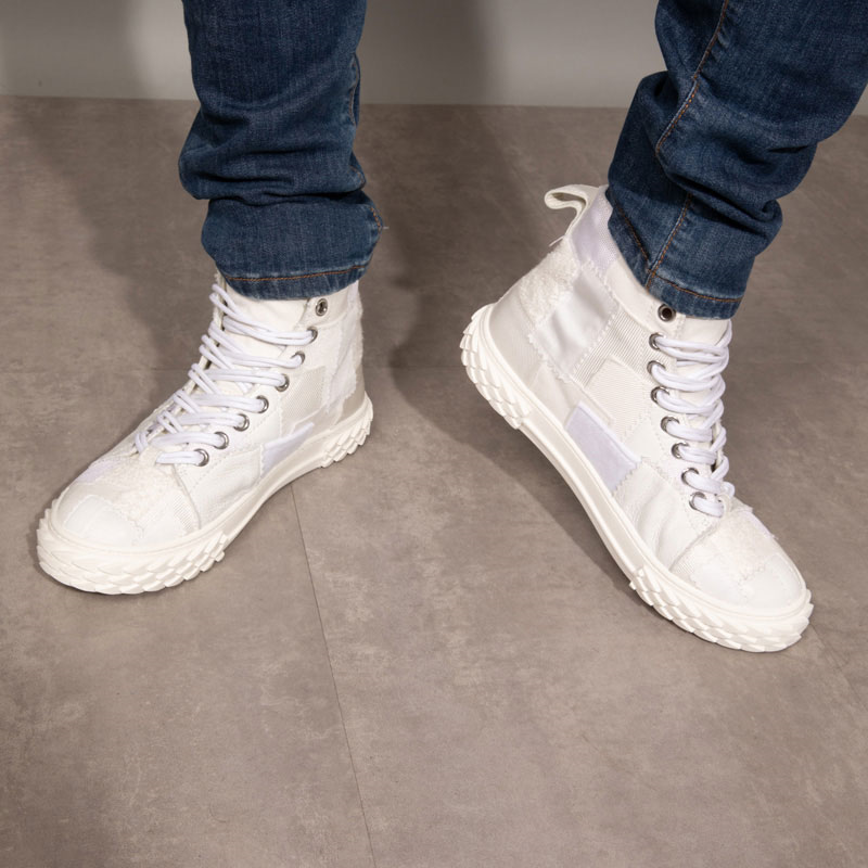 giuseppe zanotti sneakers Sneakers Blabber montantes Détails : Moti...
