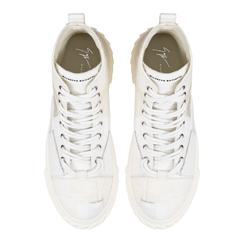 giuseppe zanotti sneakers Sneakers Blabber montantes Détails : Moti...