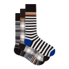 CHAUSSETTES PS PACK - CÔTON RAYÉ