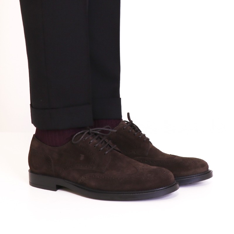 tod's derbies et richelieux Derbies Baron 3 Détails : Motifs -Semel...