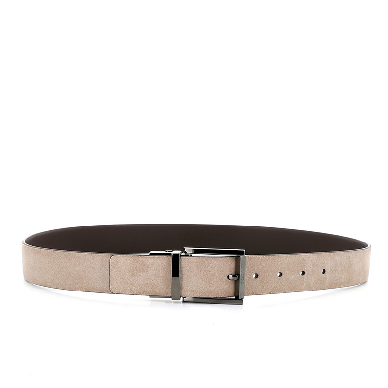 tod's ceintures Ceinture réversible Matières: Cuir -Matières: Nubuc...