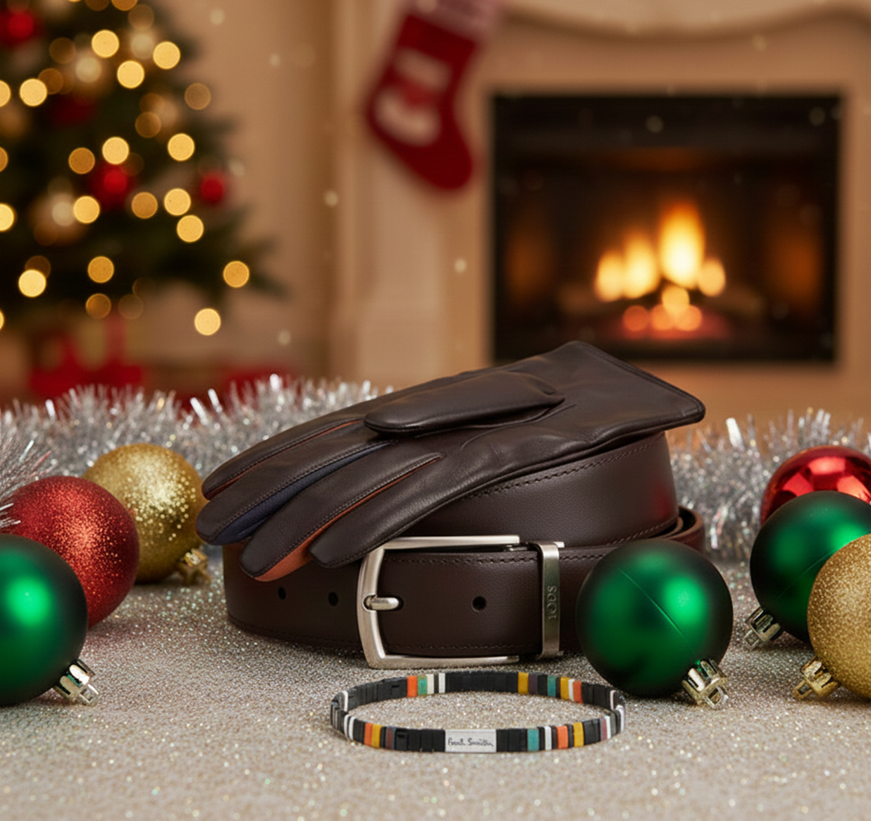 Bracelet & Gants Paul Smith, Ceinture Tod's Homme