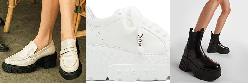 Chaussures de  luxe pour femme Semelle XXL