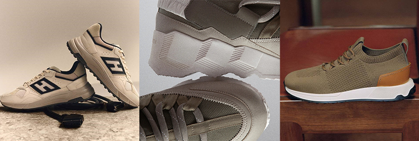 Sneakers de luxe homme pour l'automne