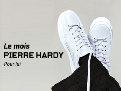 Le mois Pierre Hardy 